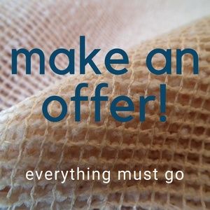 All offers considered